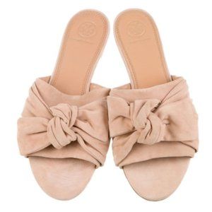 Tory Burch Annabelle Bow Slide/Mules 8M